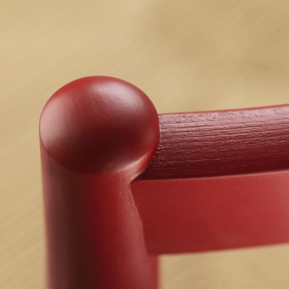 FDB Mobler, Chaise en bois et tissage naturel - J80