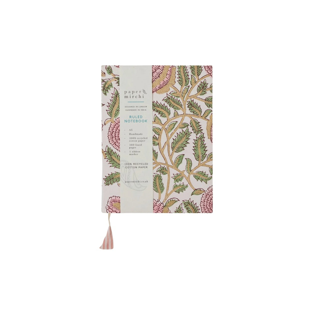 Paper Mirchi, Carnet de notes - Marigold Glitz Blush