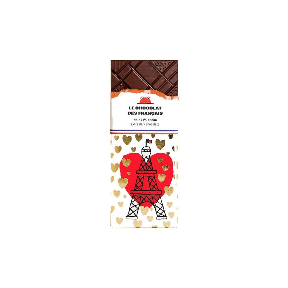 Le Chocolat des Français, Tablette Chocolat - Noir 71%