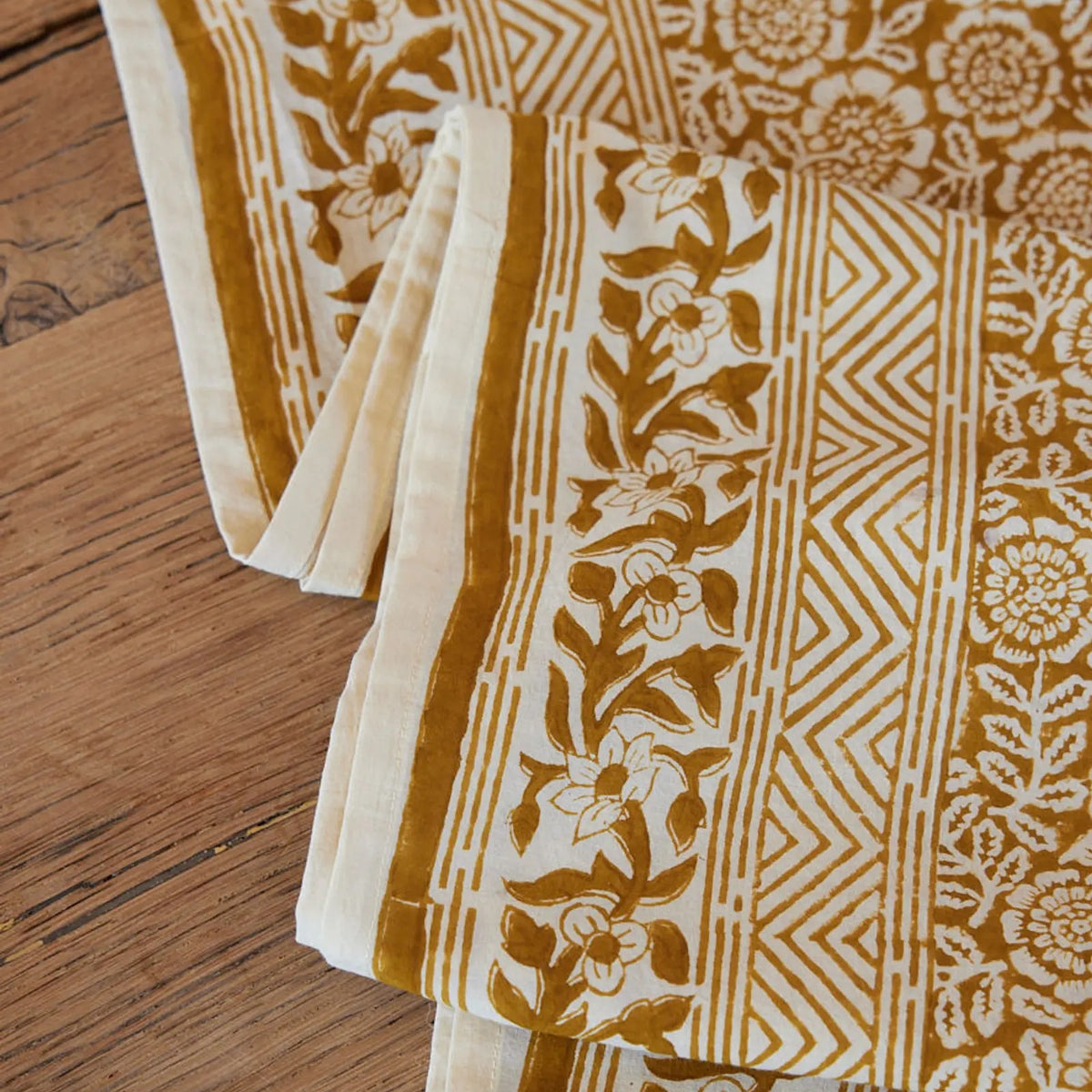 Bonheur du Jour, Nappe rectangle 170x250 - Kamala Absinthe