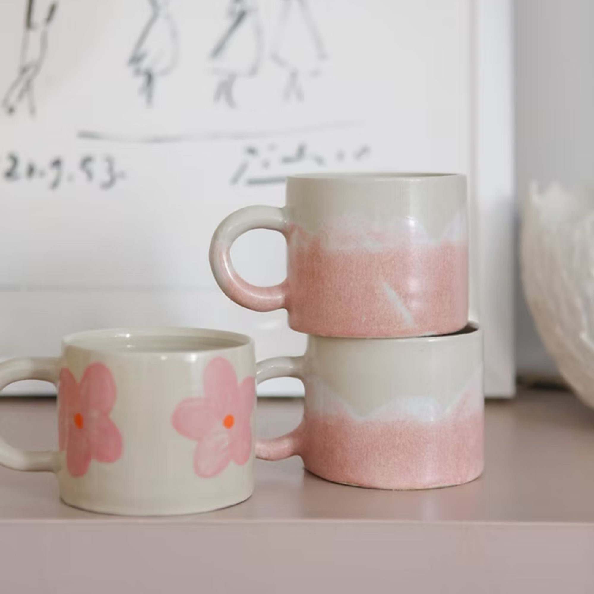 1320°, Mug - Chamallow Rose