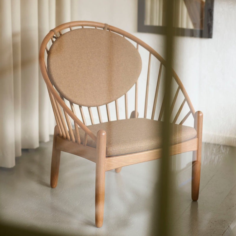 FDB Mobler, Fauteuil en chene Jorna - J166 Camira