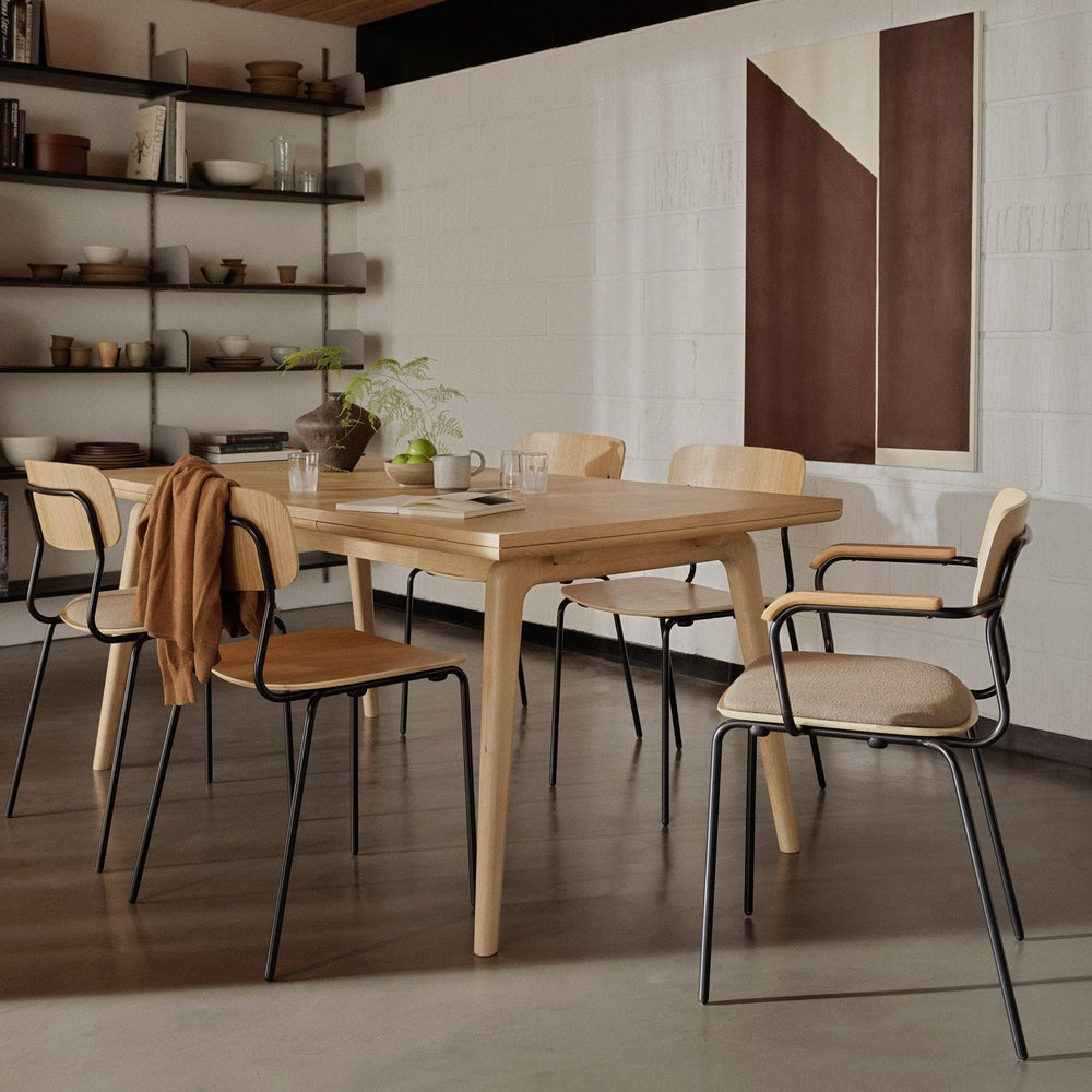 FDB Mobler, Table à manger à rallonge Astrup  - C65