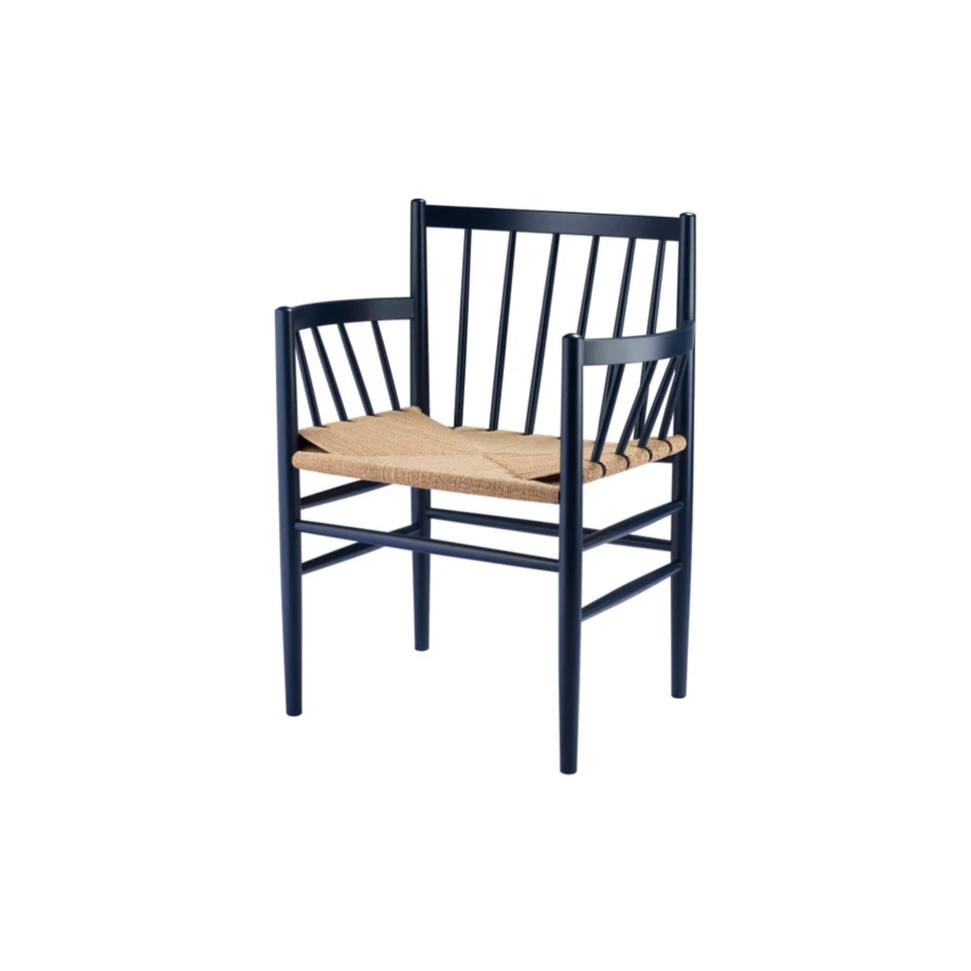 FDB Mobler, Chaise en bois et tissage - J81