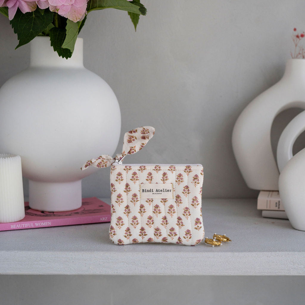 Bindi Atelier, Porte-monnaie - Aarti Vanille
