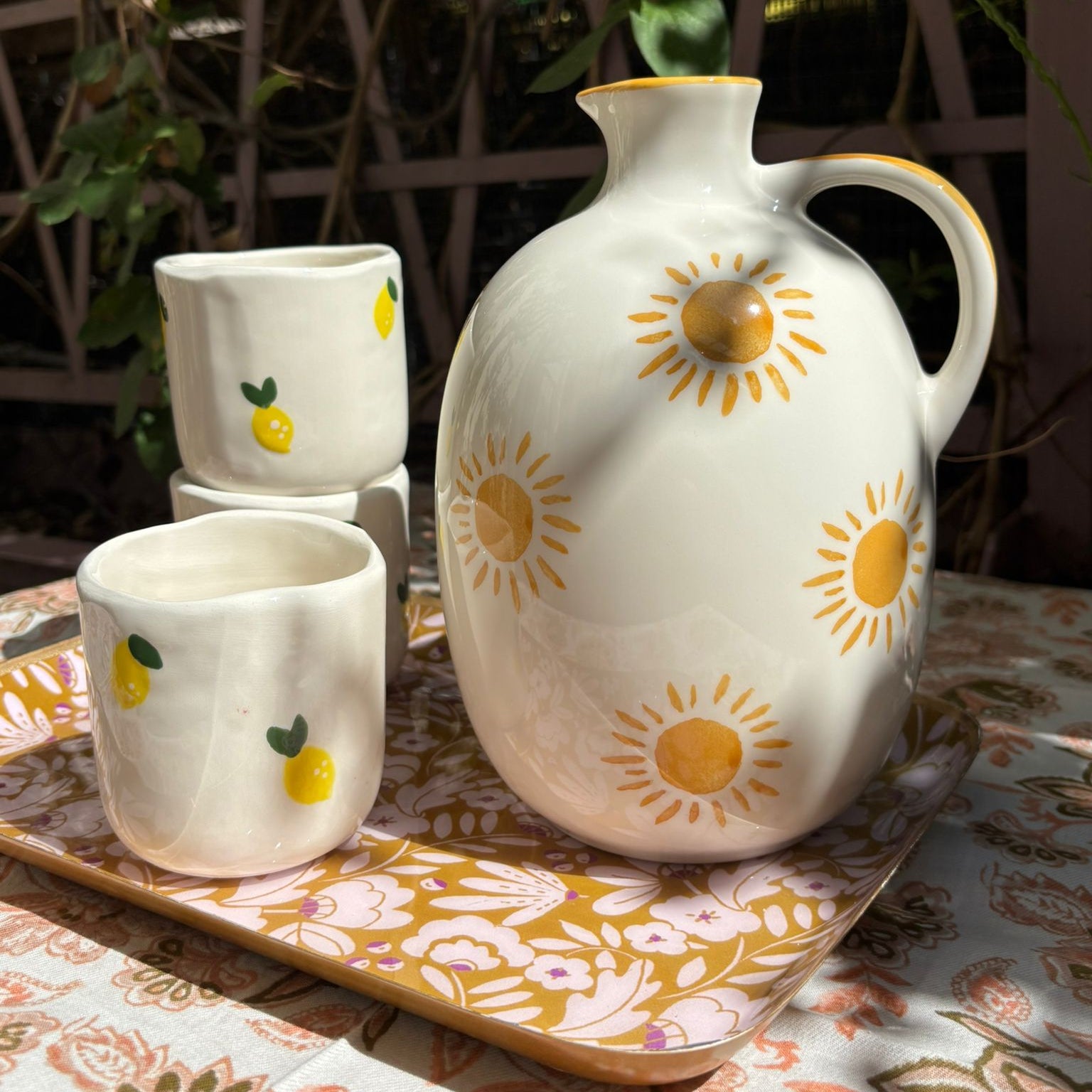 Bouclez- la, Tasse à café - Citrons