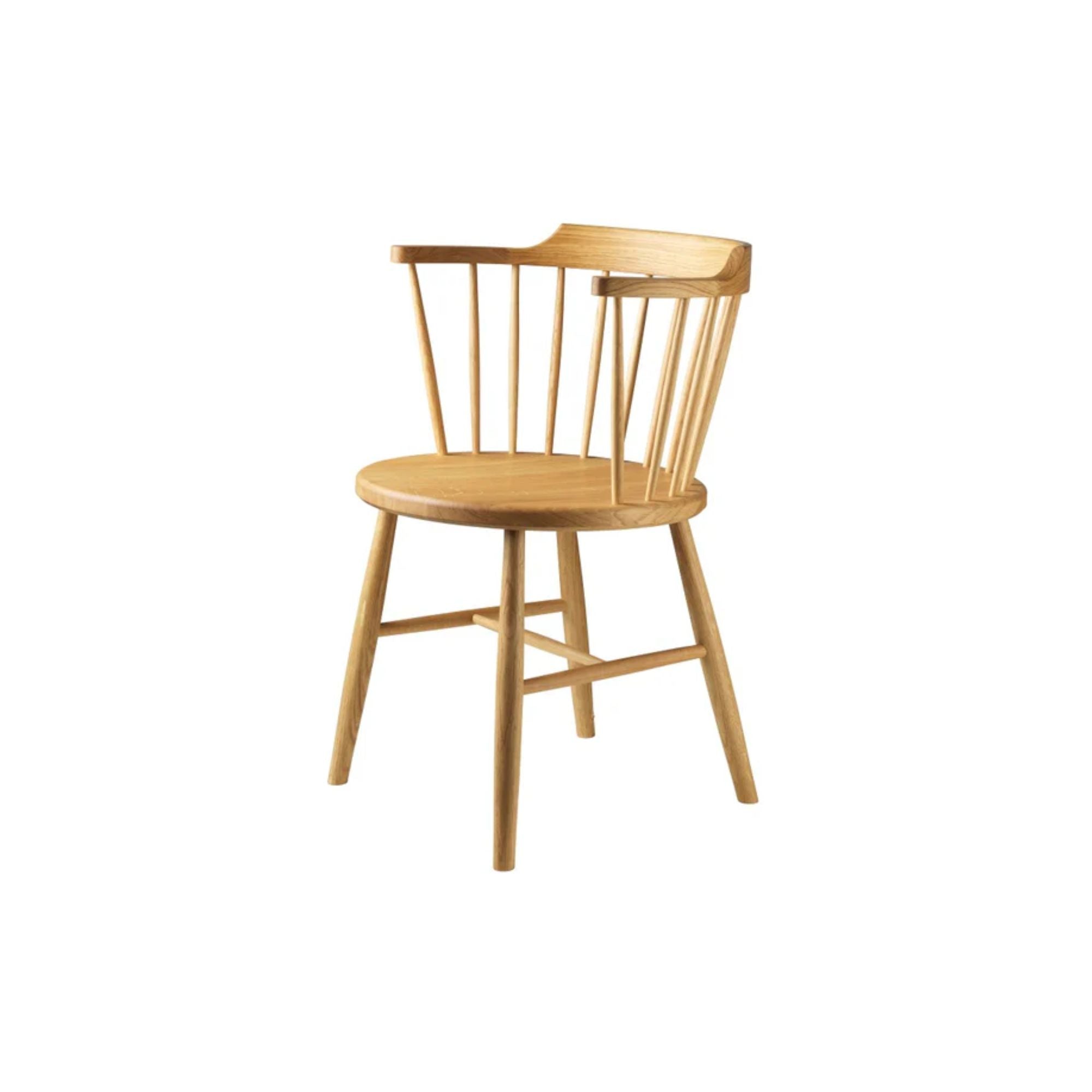 FDB Mobler, Chaise en hêtre - J18