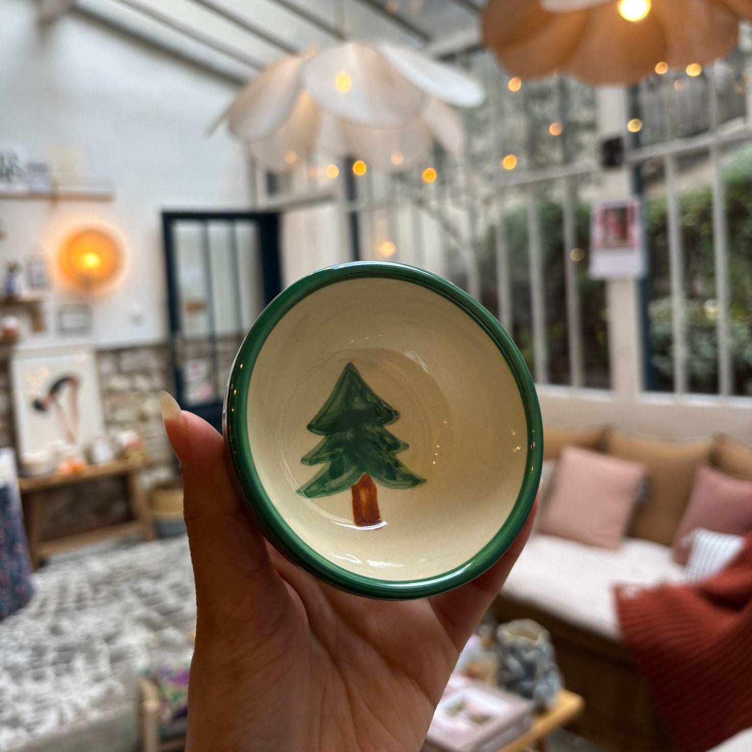 Kult Collection, Mini bol en céramique - Sapin