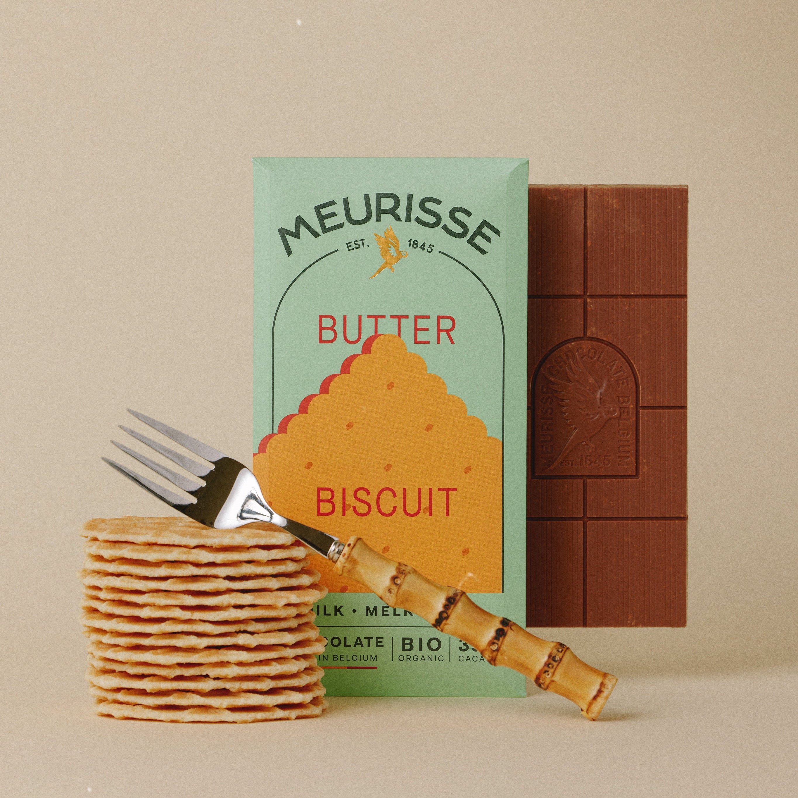 Meurisse, Chocolat au lait - Biscuit au beurre