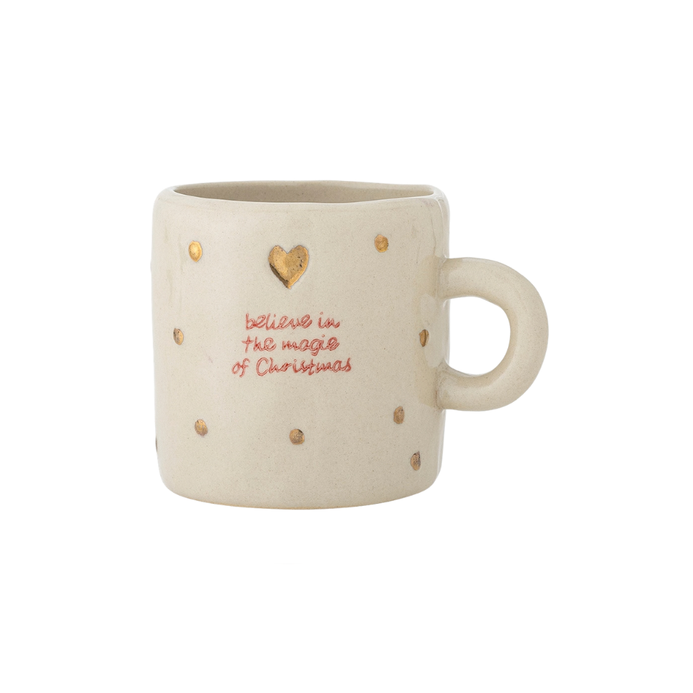 Bloomingville , Mug - Believe in the magic Christmas