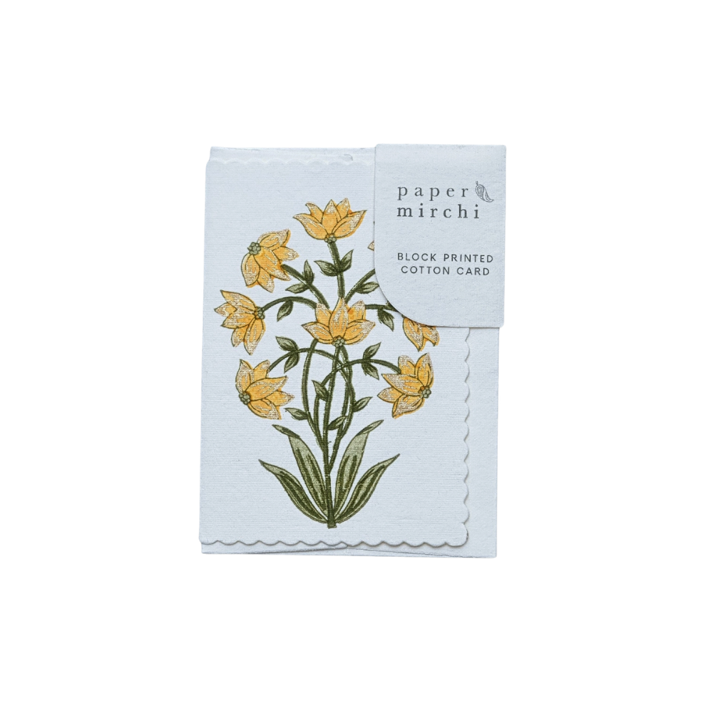 Paper Mirchi, Carte - Champaca Safran