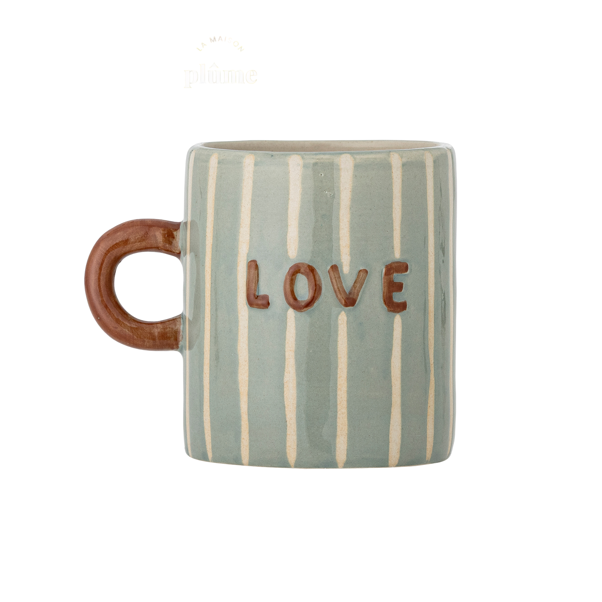 Bloomingville , Mug - Cherish Bleu
