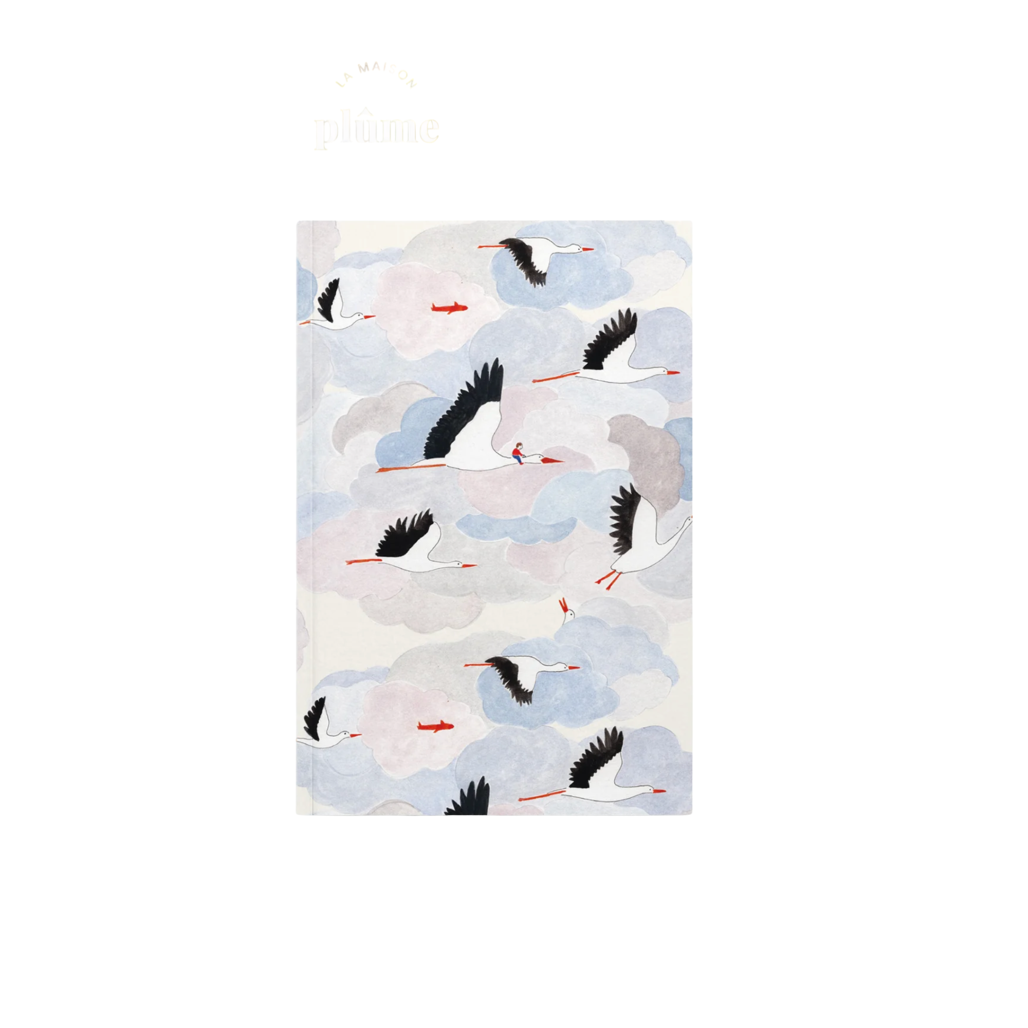 Carnet Moyen, Petit Gramme - Cigognes