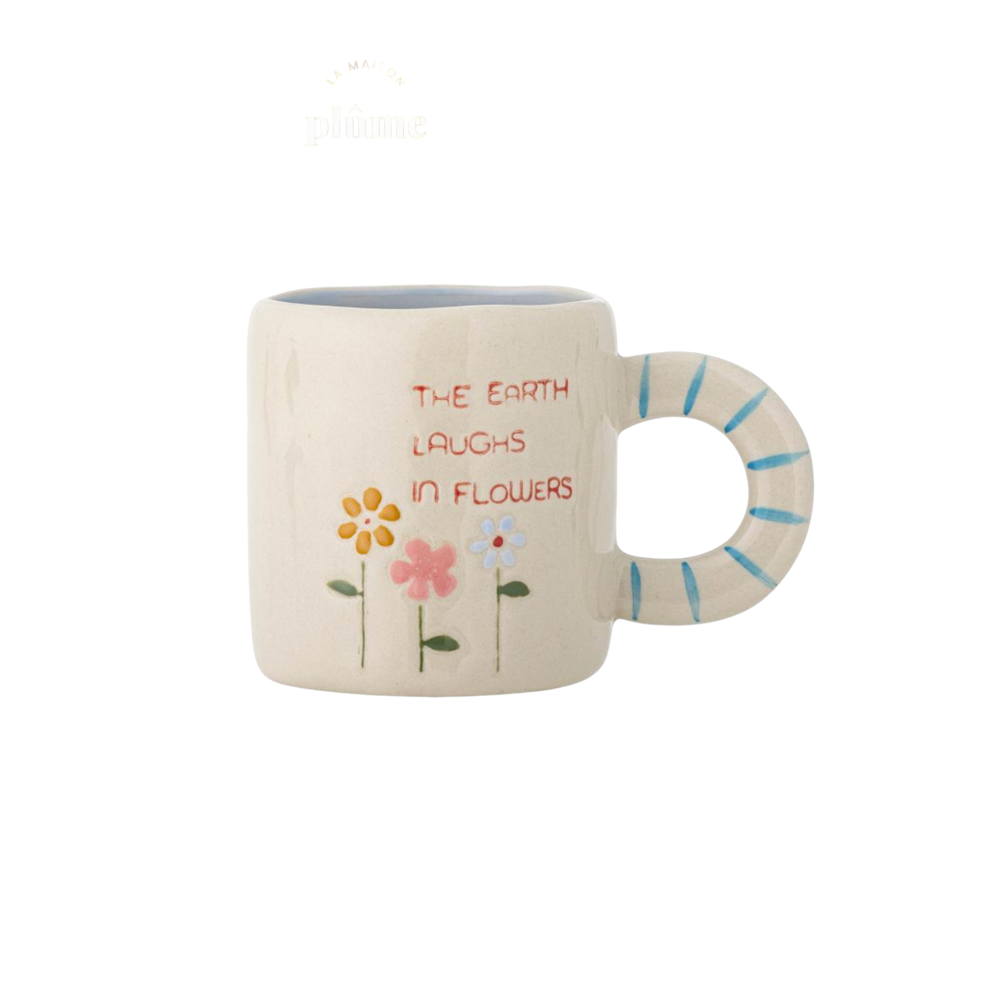 Bloomingville , Mug - Cloudy Fleurs