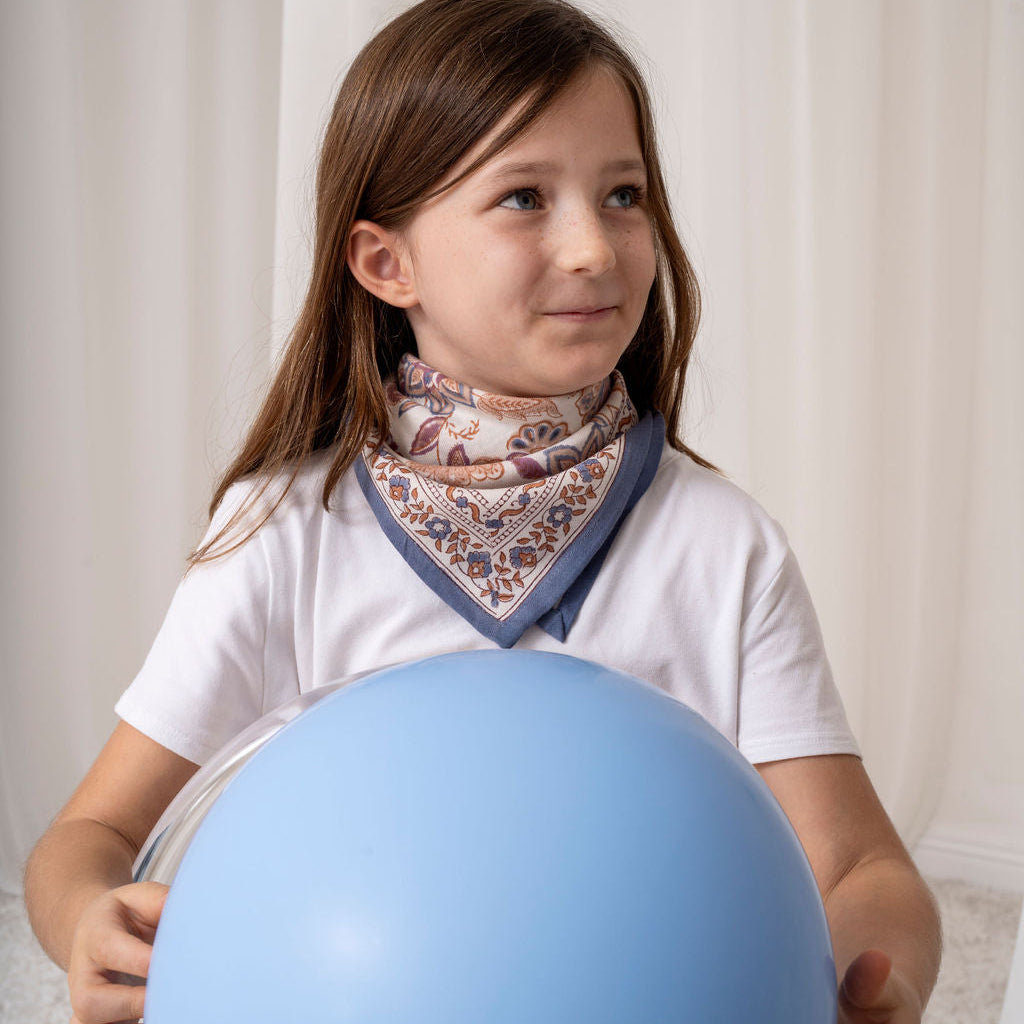 Bindi Atelier, Petit Foulard Indien - Matira Vanille