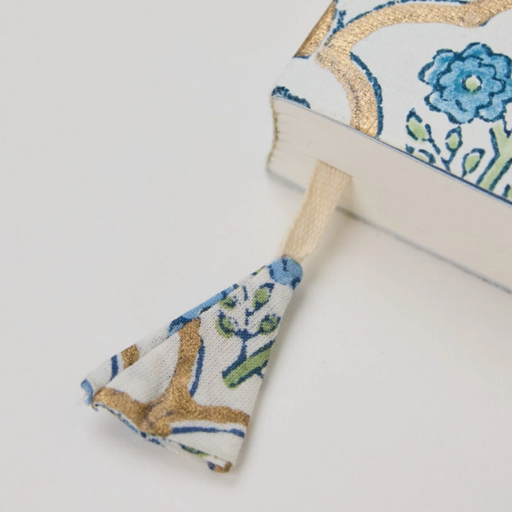 Paper Mirchi, Carnet de notes - Treillis Indigo