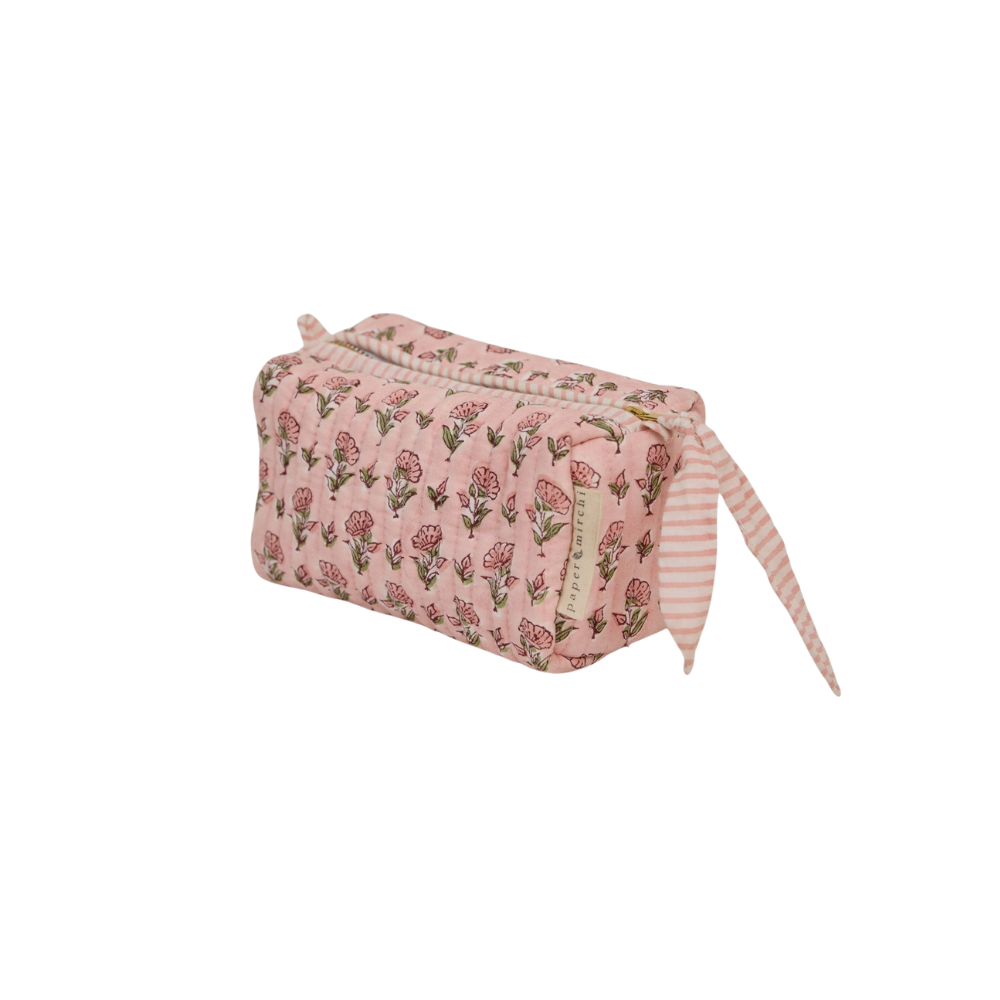 Paper Mirchi, Trousse de toilette - Disty Floral Blush