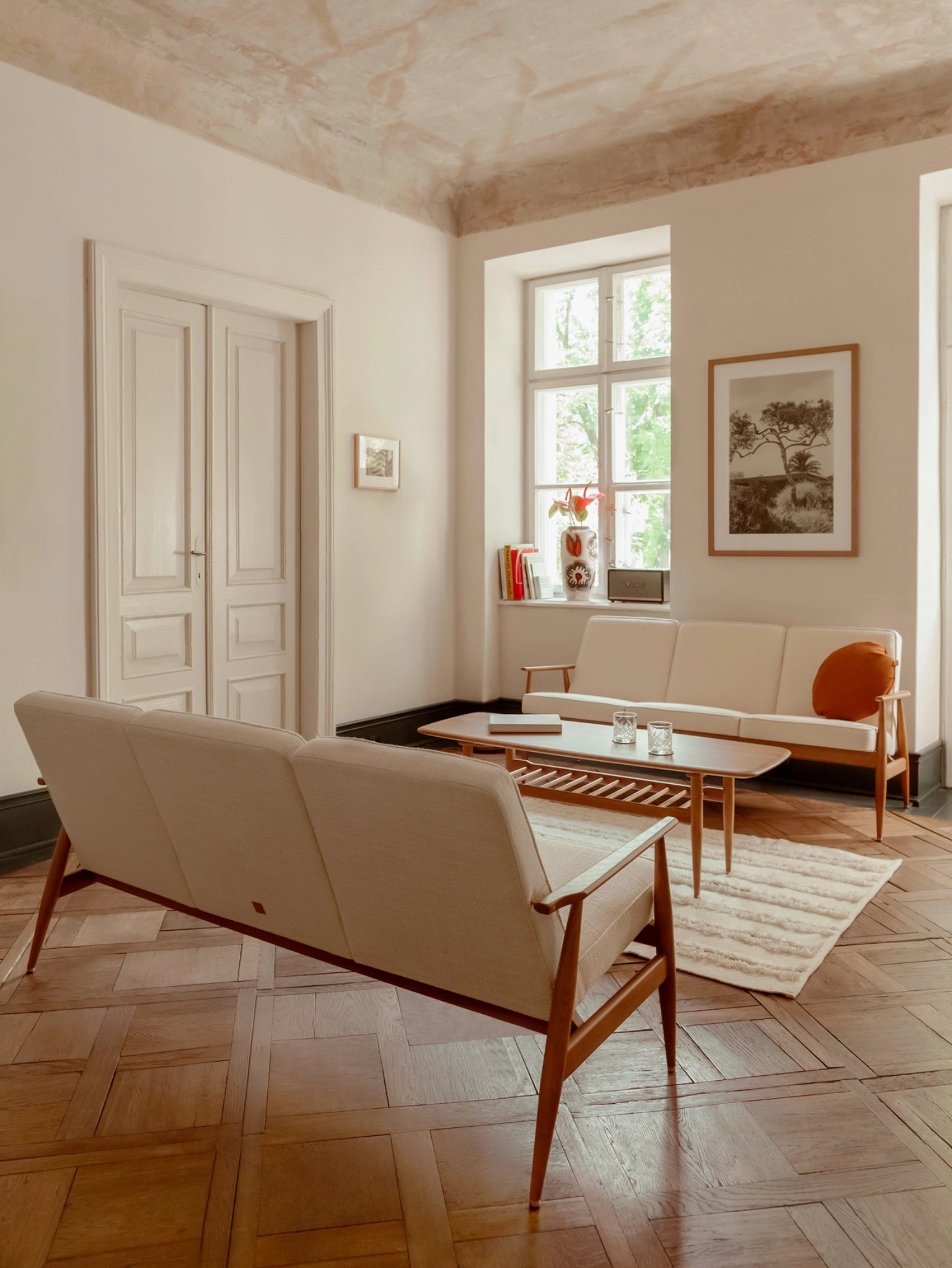 366 Concept, Canapé 3 places Fox - Tissu Cord