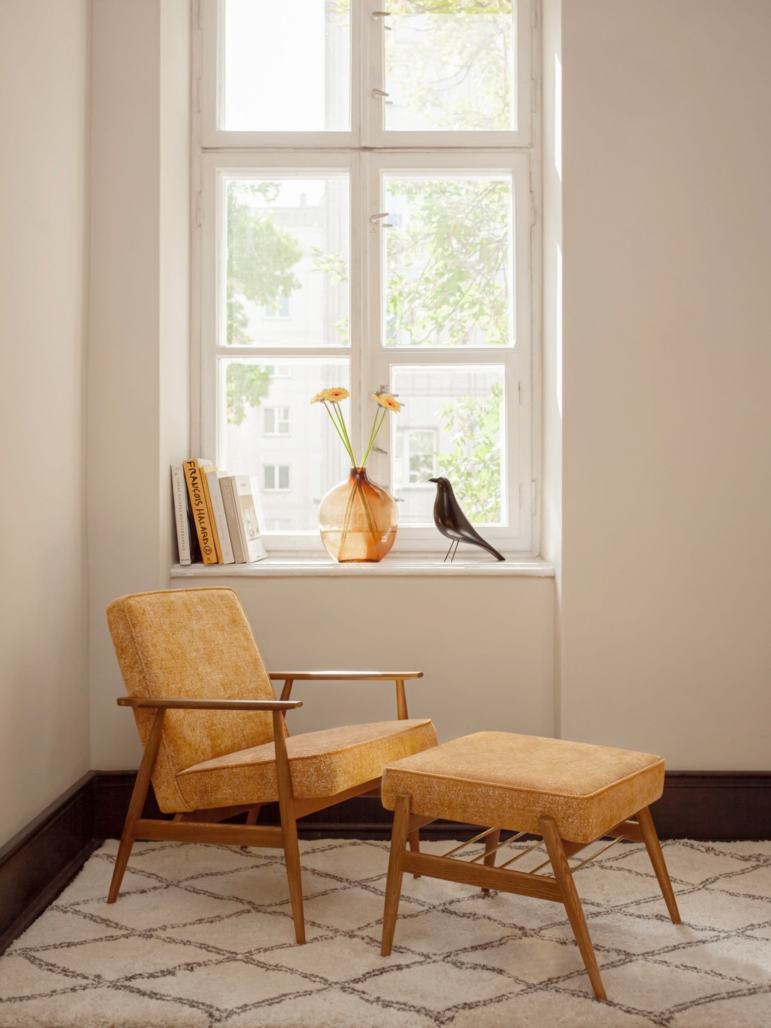 366 Concept, Repose-pieds - Tissu Boucle