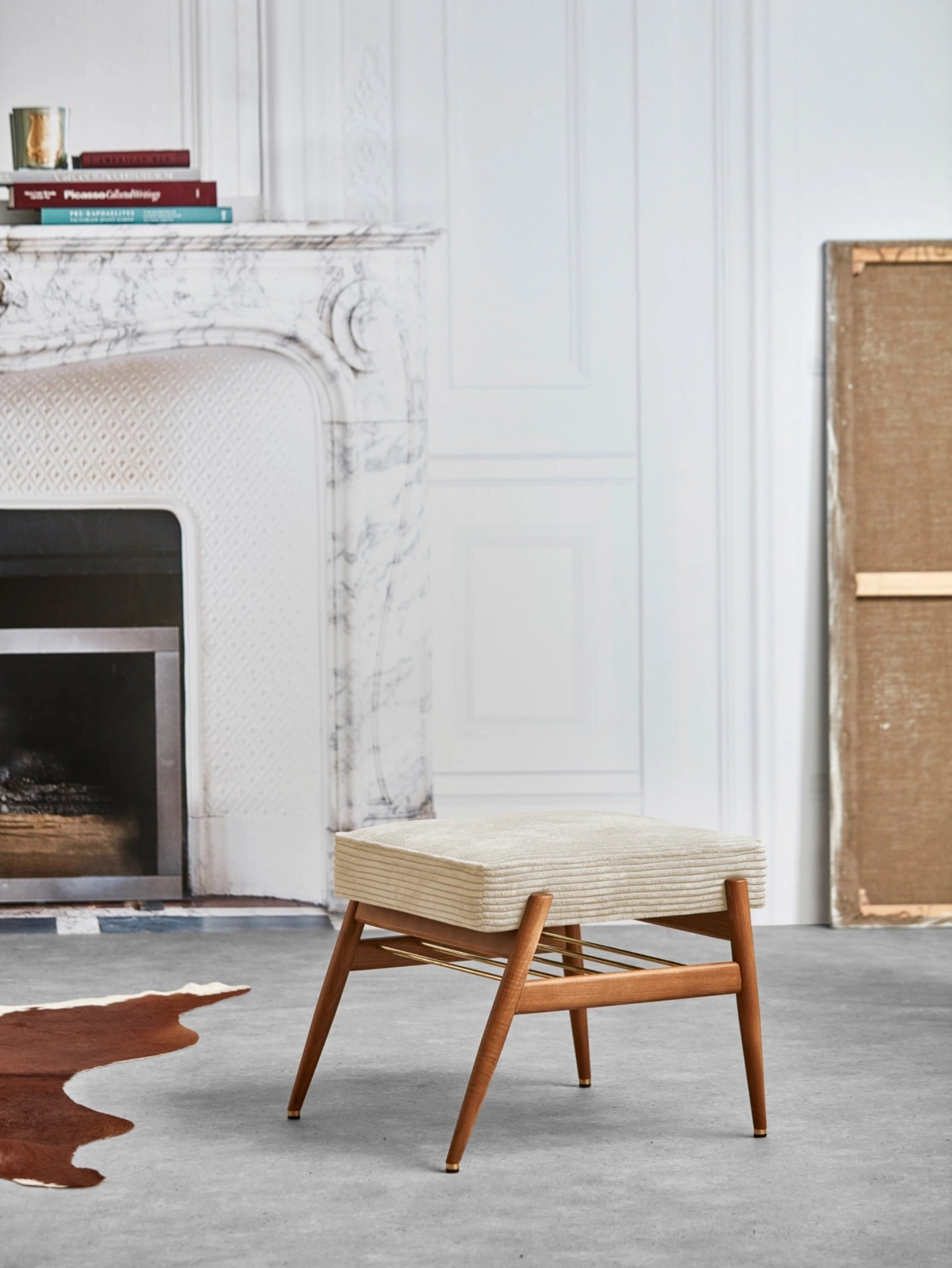 366 Concept, Repose-pieds - Tissu Cord