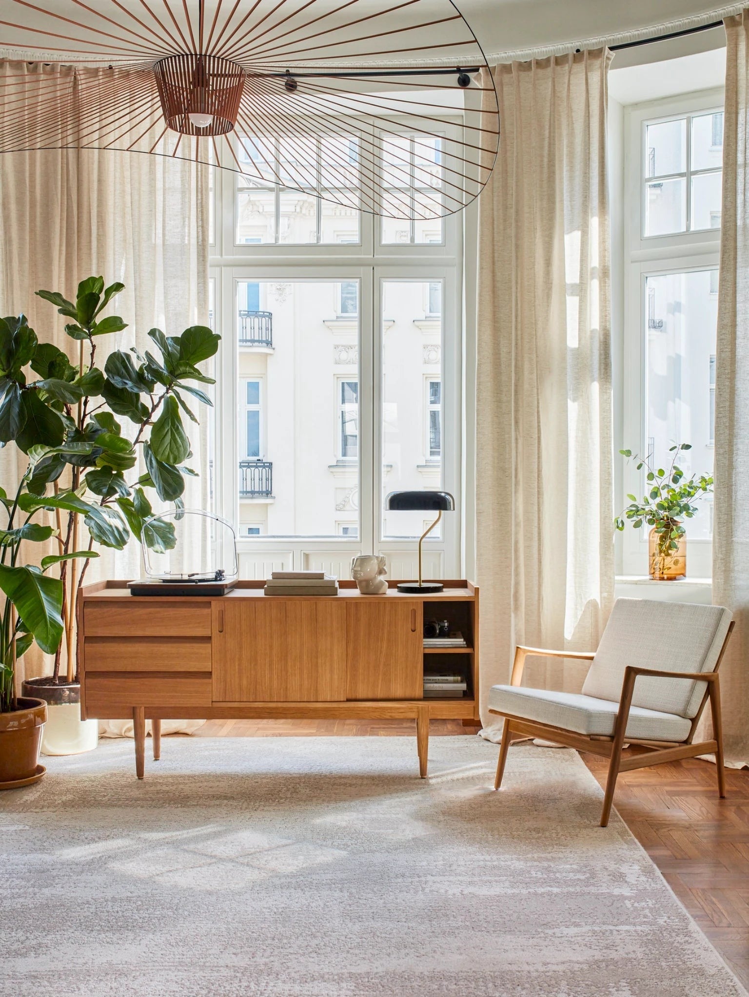 366 Concept, Fauteuil Stefan - Tissu Boucle