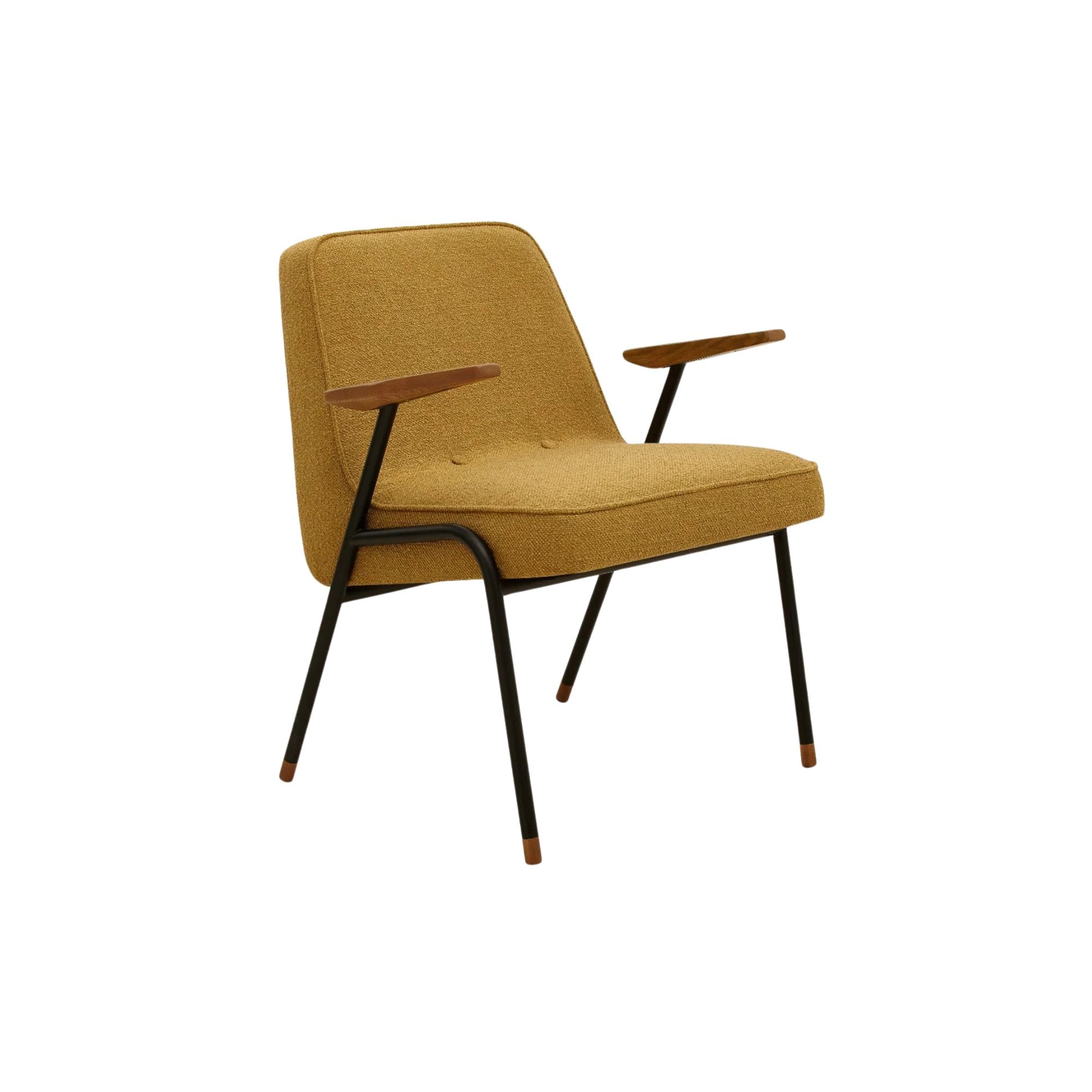 366 Concept, Fauteuil 366 Métal - Tissu Boucle