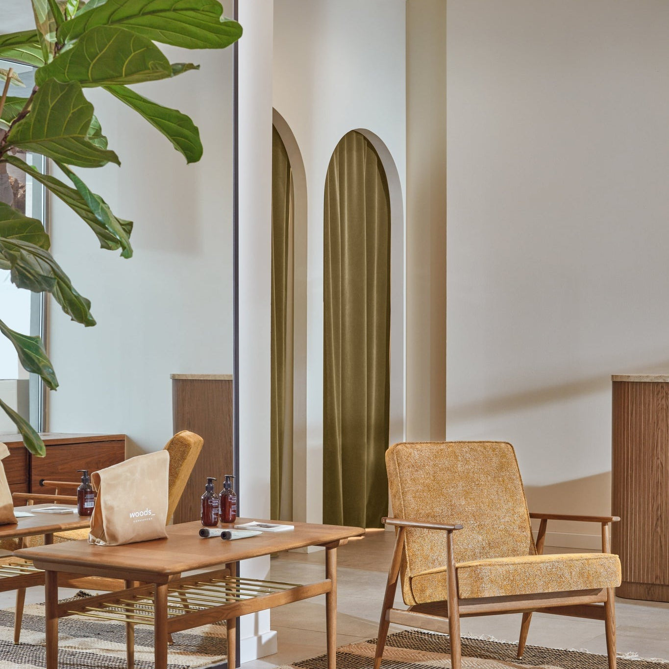 366 Concept, Fauteuil Fox - Tissu Marble