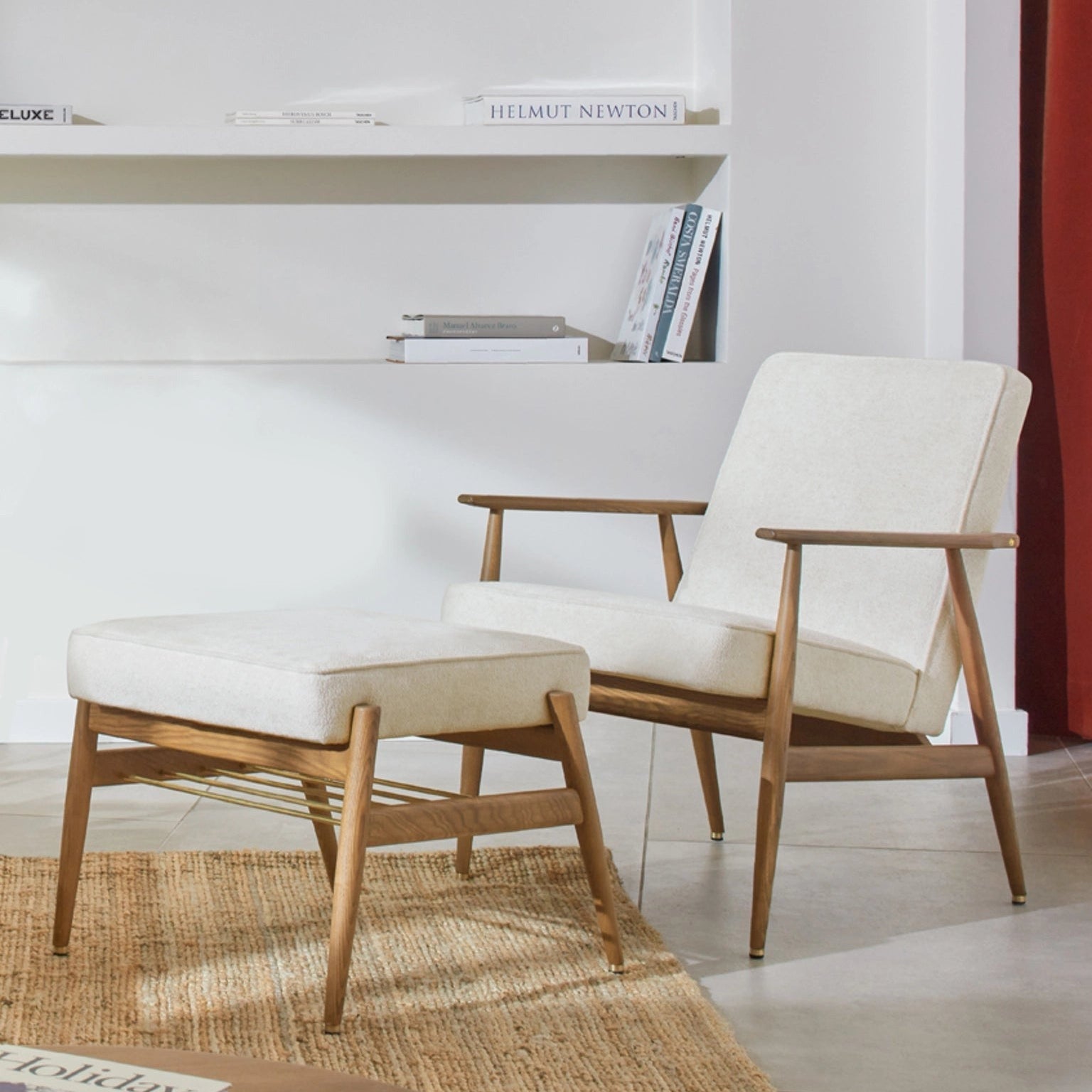 366 Concept, Fauteuil Fox - Tissu Marble