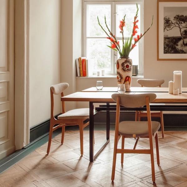 366 Concept, Chaise 200-190 - Tissu Boucle