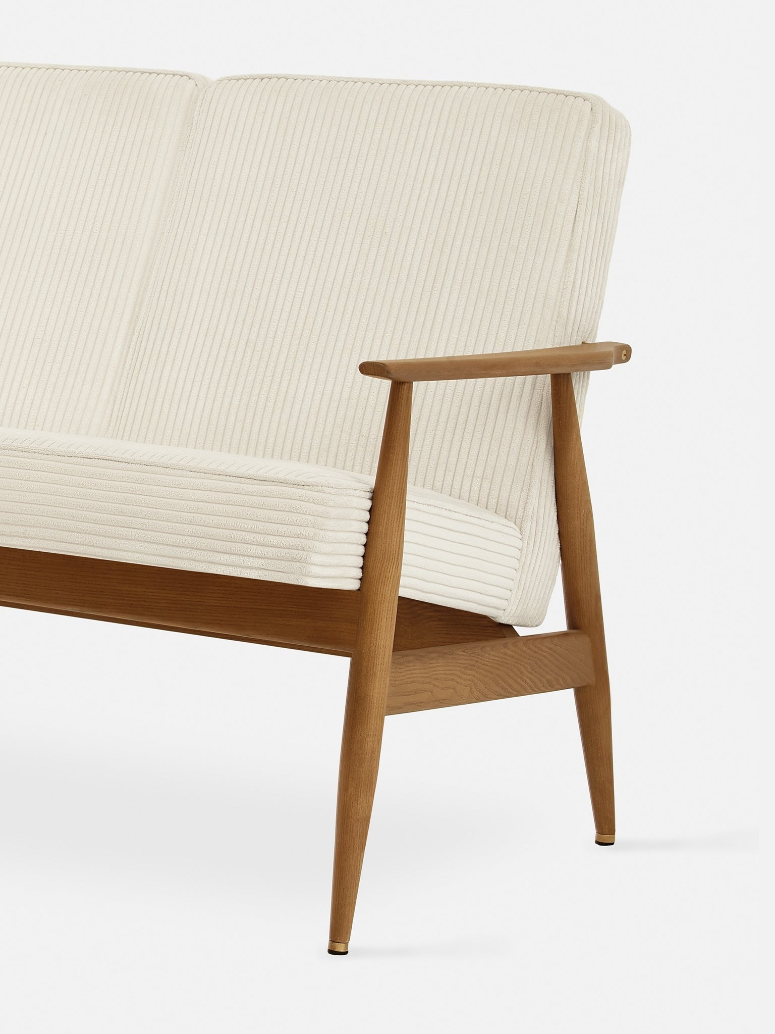 366 Concept, Canapé 3 places Fox - Tissu Cord