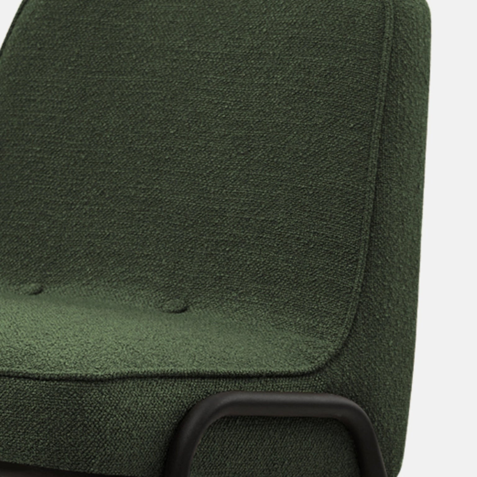 366 Concept, Fauteuil Club 366 Métal - Tissu Boucle