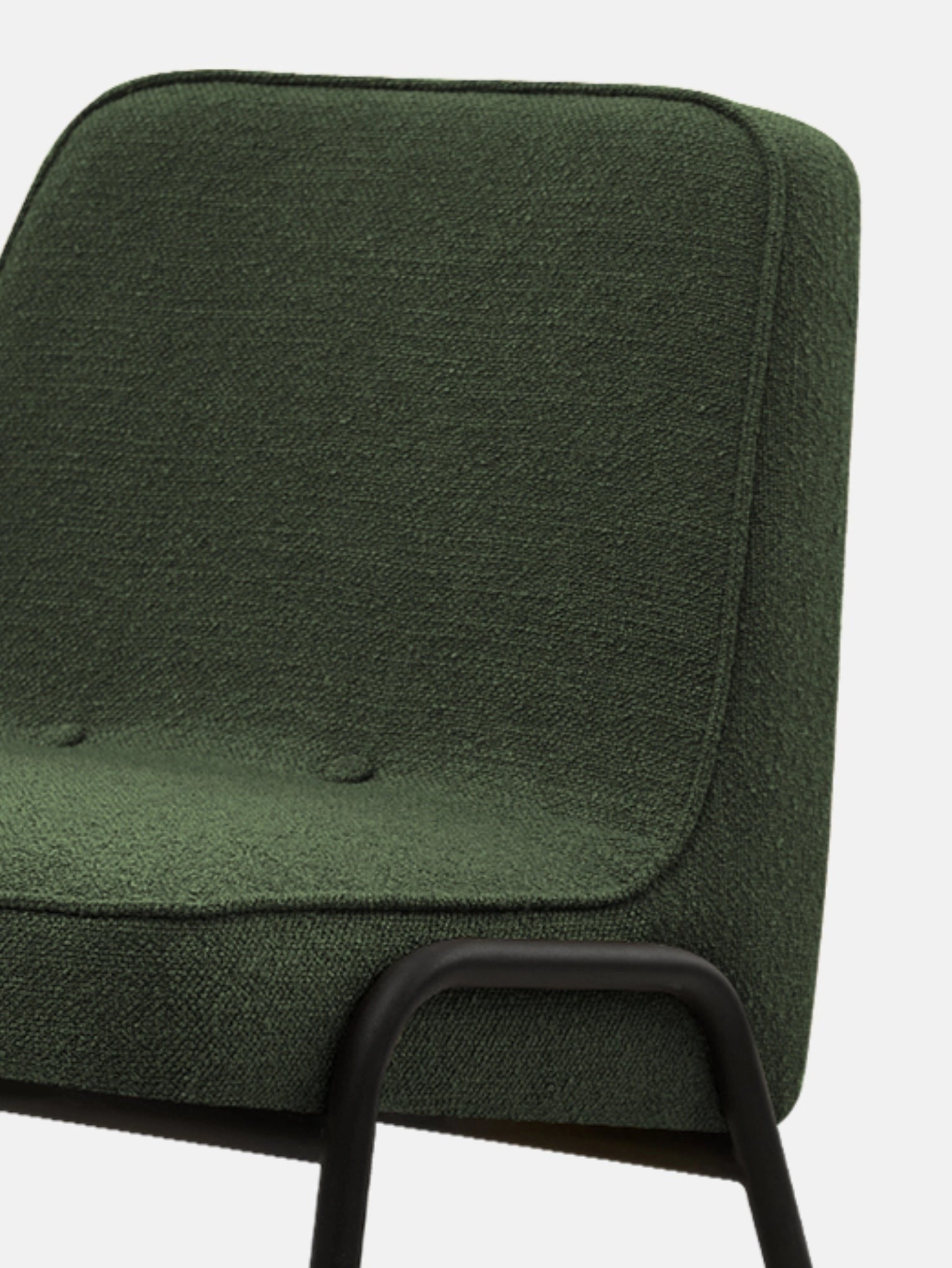 366 Concept, Fauteuil Club 366 Métal - Tissu Boucle