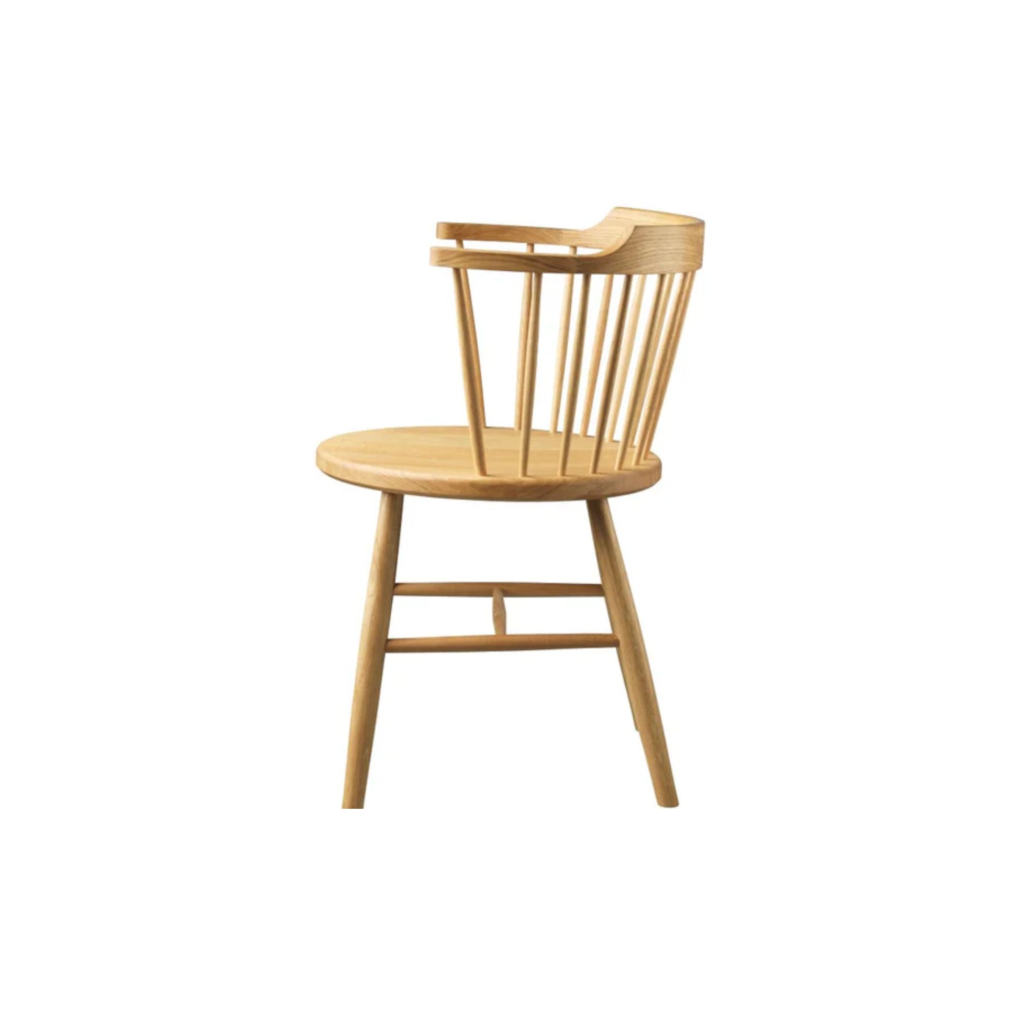 FDB Mobler, Chaise en hêtre - J18