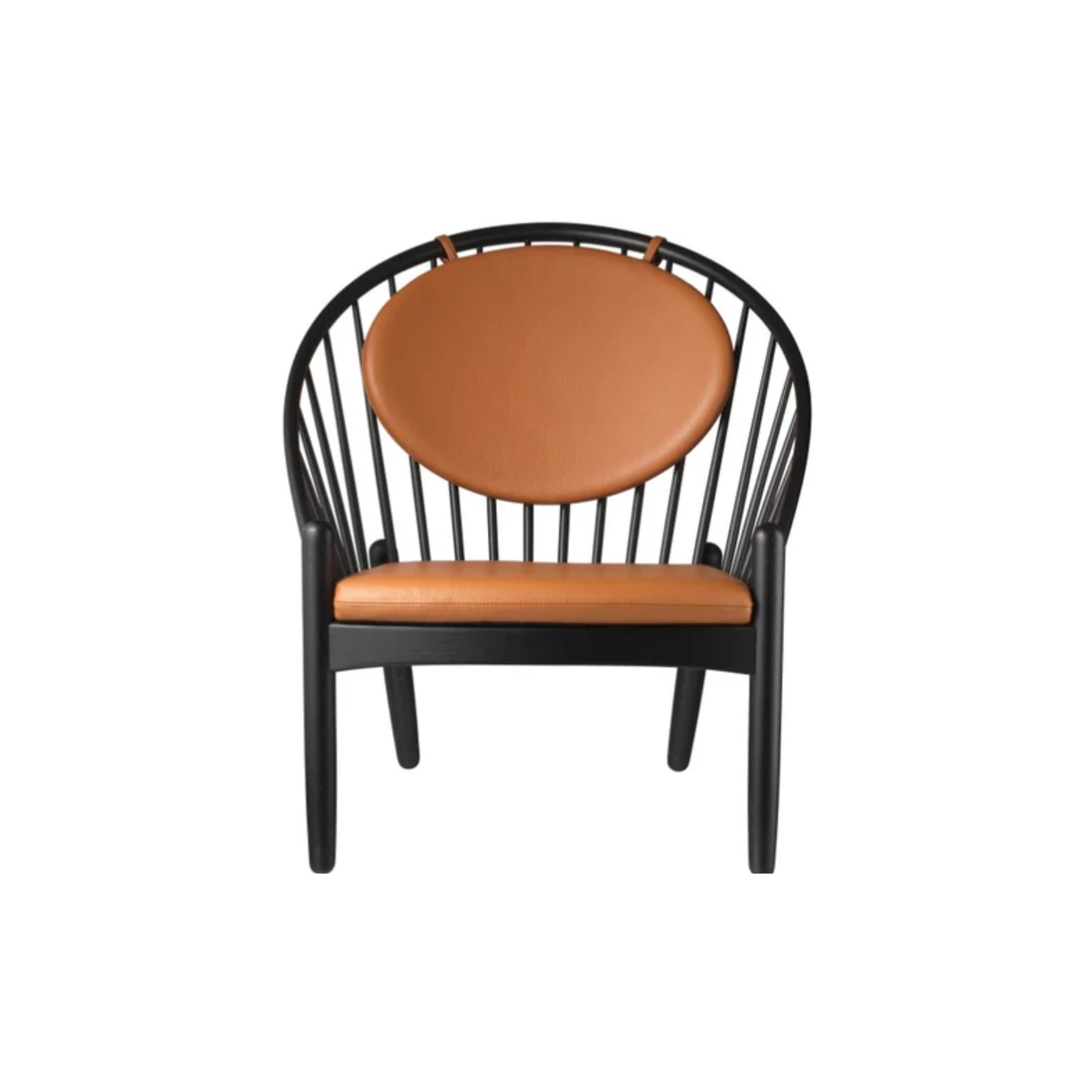 FDB Mobler, Fauteuil en chene Jøona - J166 Cuir