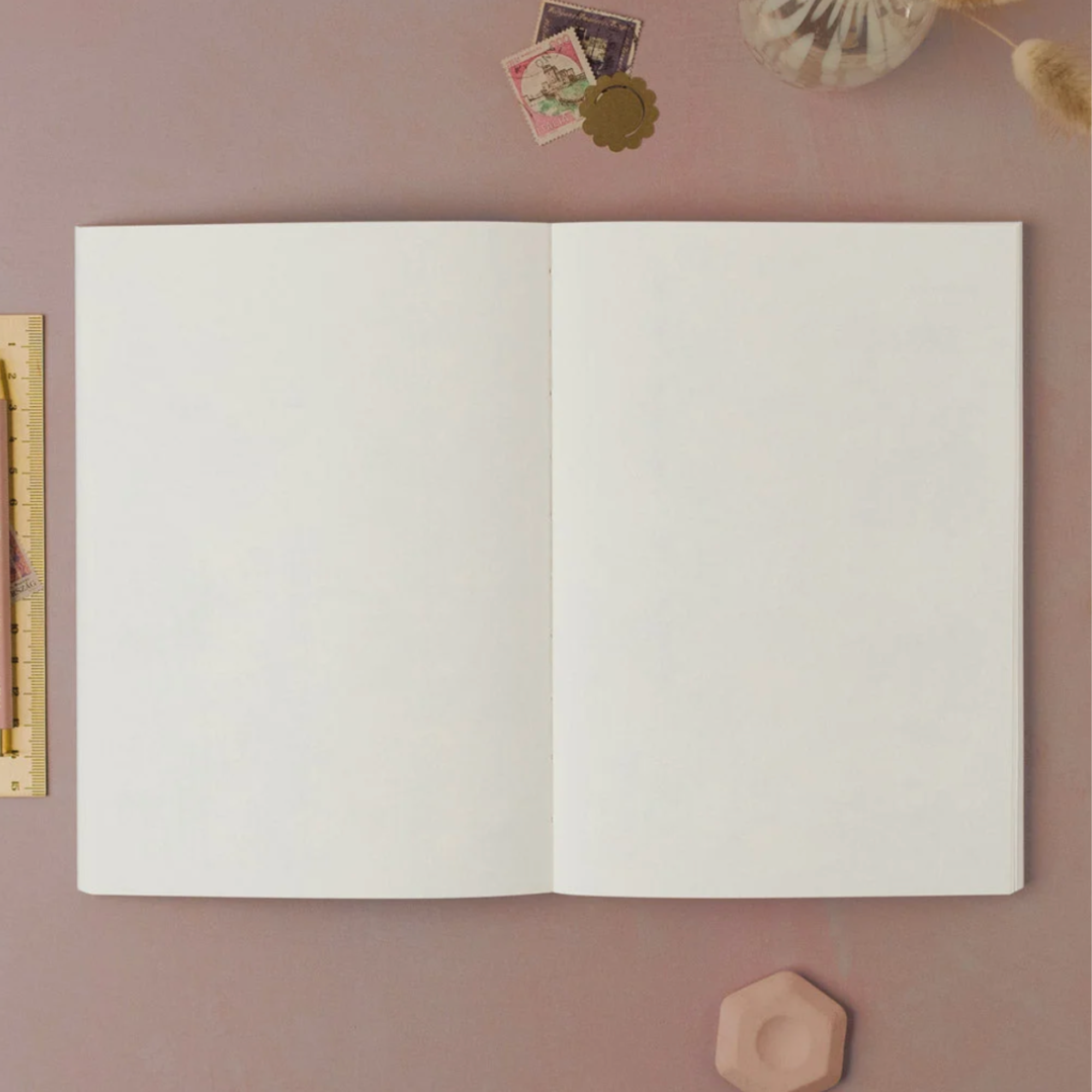 Sister Paper Co, Cahier - Blush Harlequin
