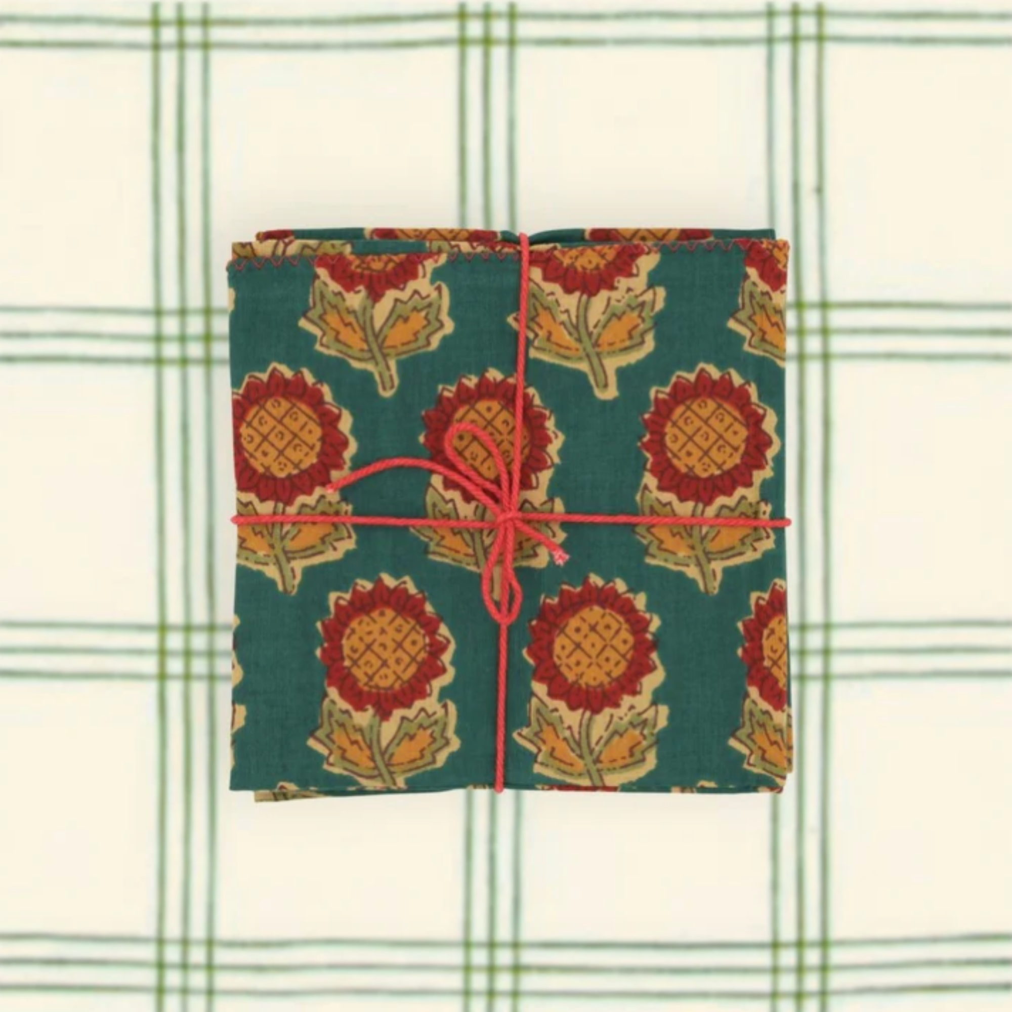Serviette de table, Suzette à table - Tournesol Pond