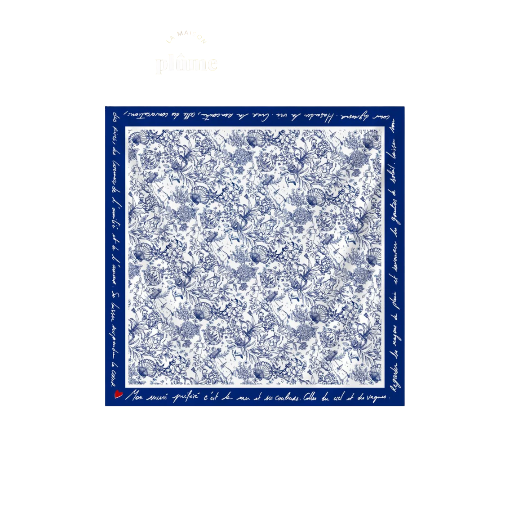 Foulard Amour Breton - Tregor