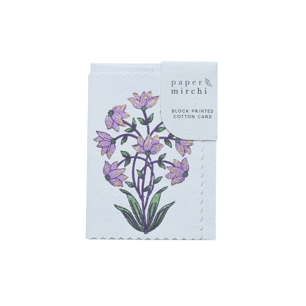 Paper Mirchi, Carte - Champaca Lilas