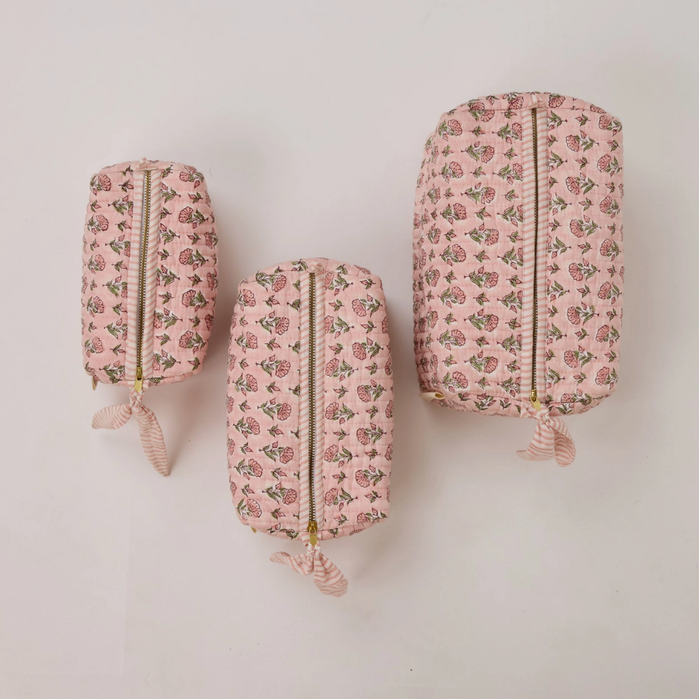 Paper Mirchi, Trousse de toilette - Disty Floral Blush