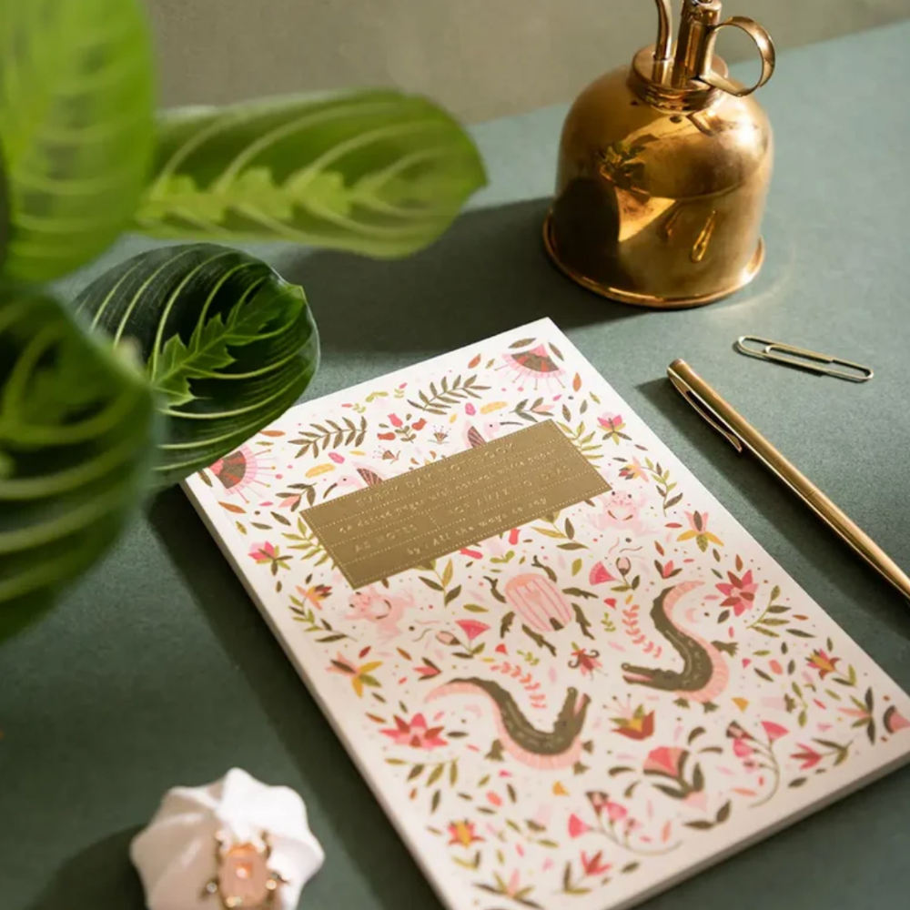 All The Ways To Say, Carnet A5 - Pink Croco