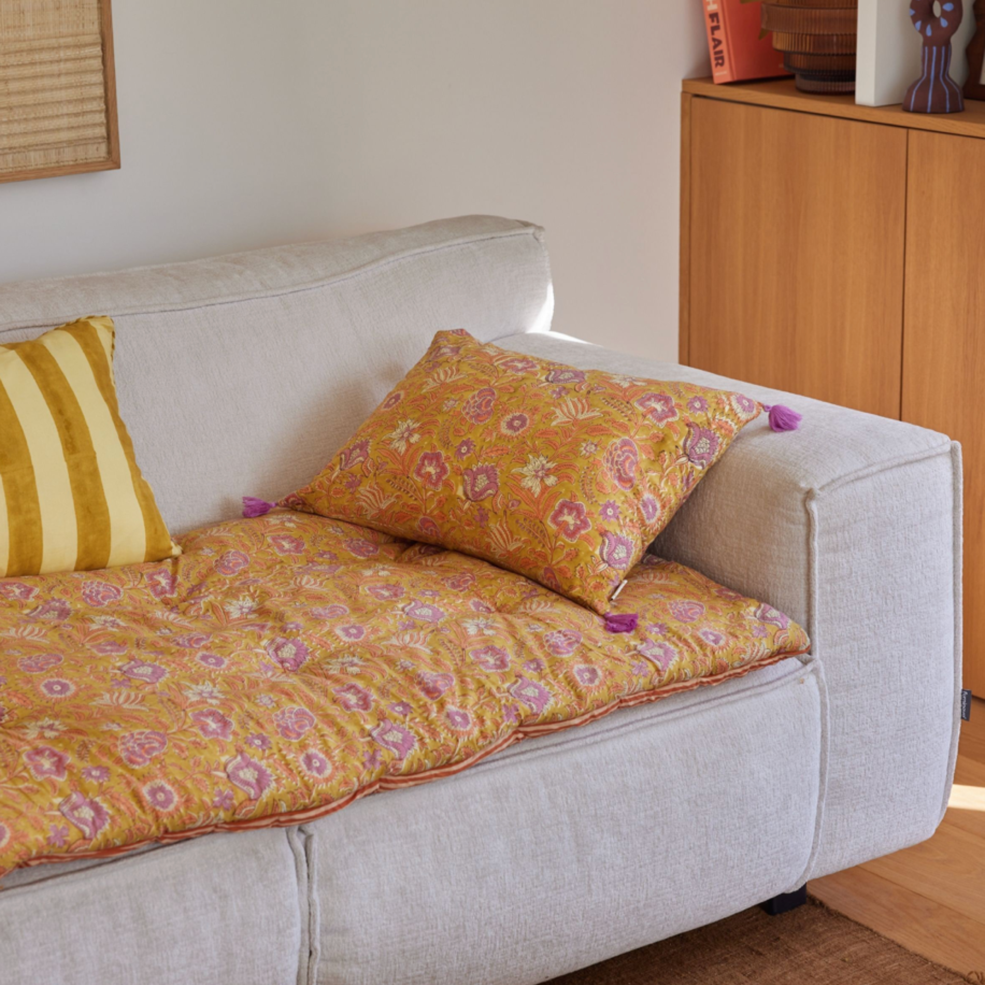 Sur-matelas 200x90, Bonheur du jour - Nerhu Kiwi