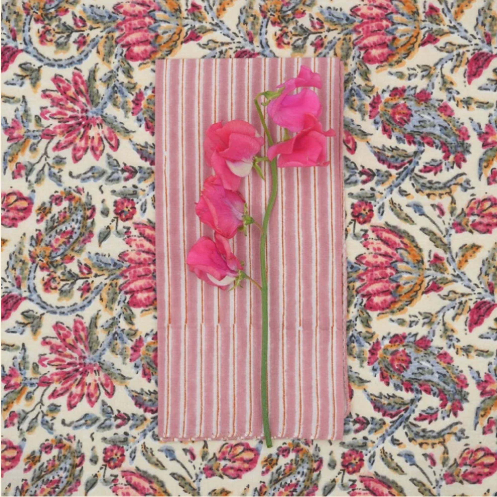 Serviette de table, Suzette à table - Lila Powder