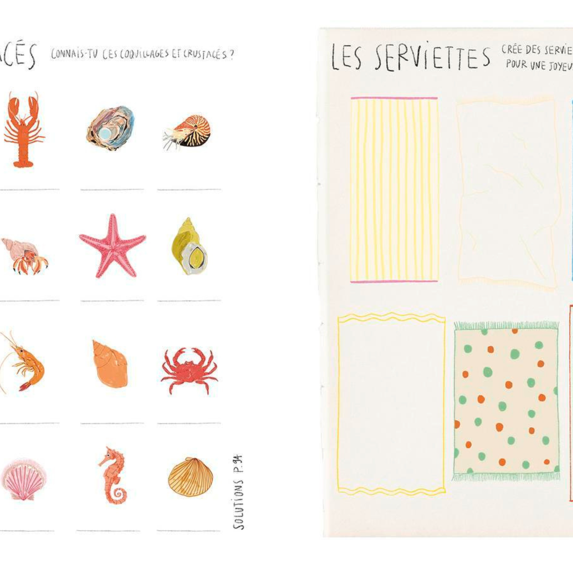 Zoé de Las Cases, Cahier d'activités - Sieste