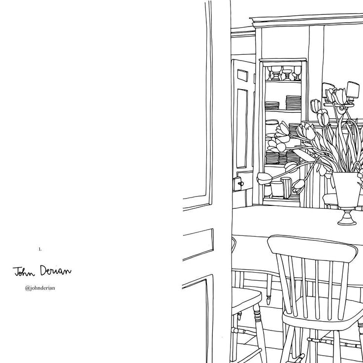 Zoé de Las Cases, Cahier de coloriage Fleurs