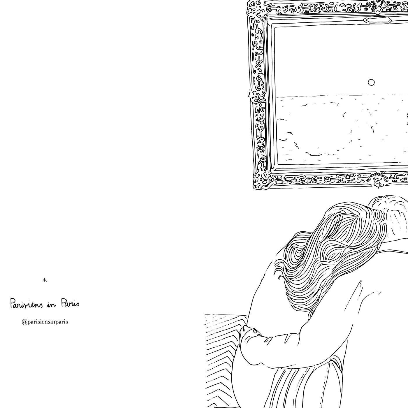 Zoé de Las Cases, Cahier de coloriage Paris