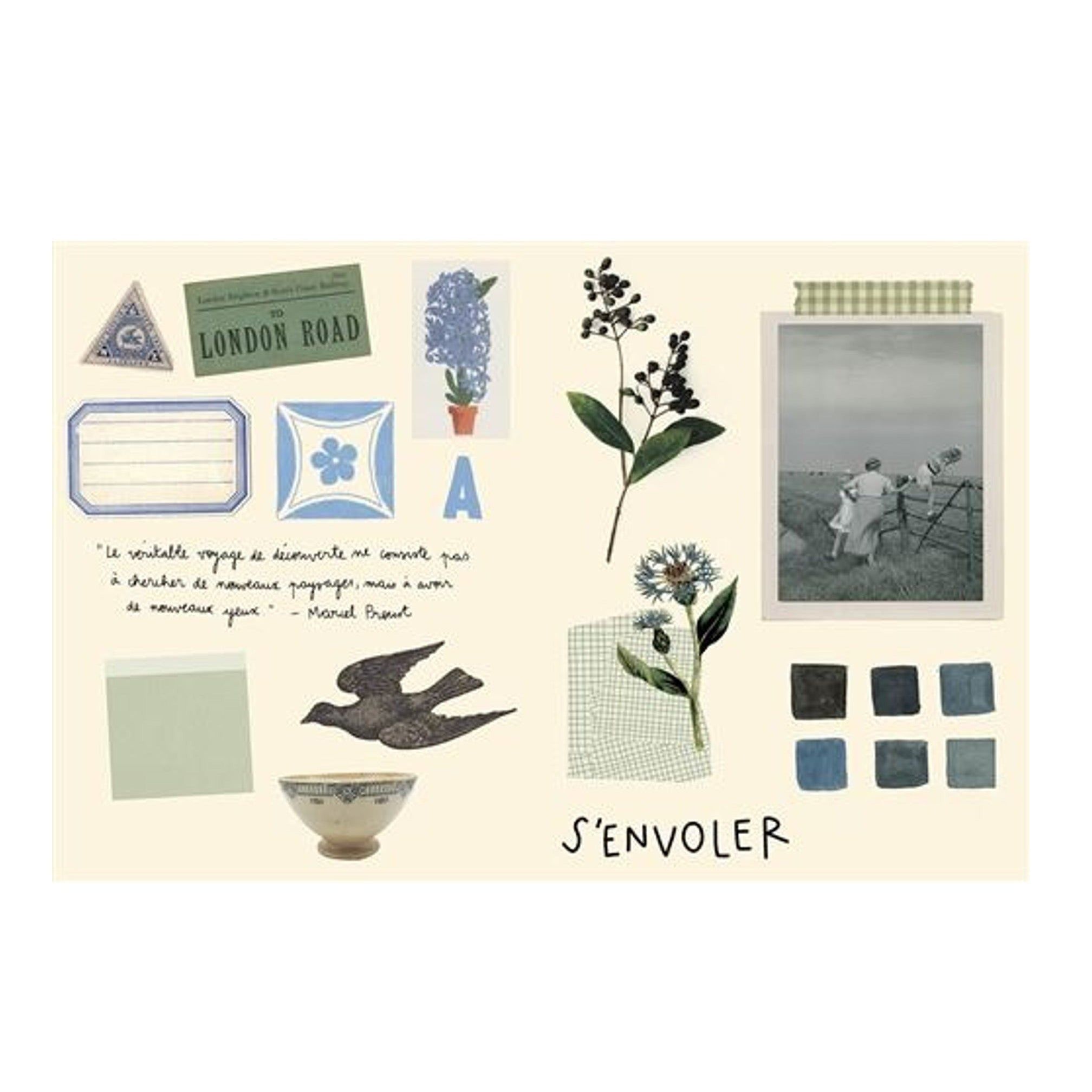 Zoé de Las Cases, Carnet de Stickers Le Bazar