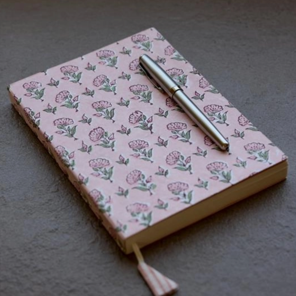 Paper Mirchi, Carnet de notes - Disty Floral Blush