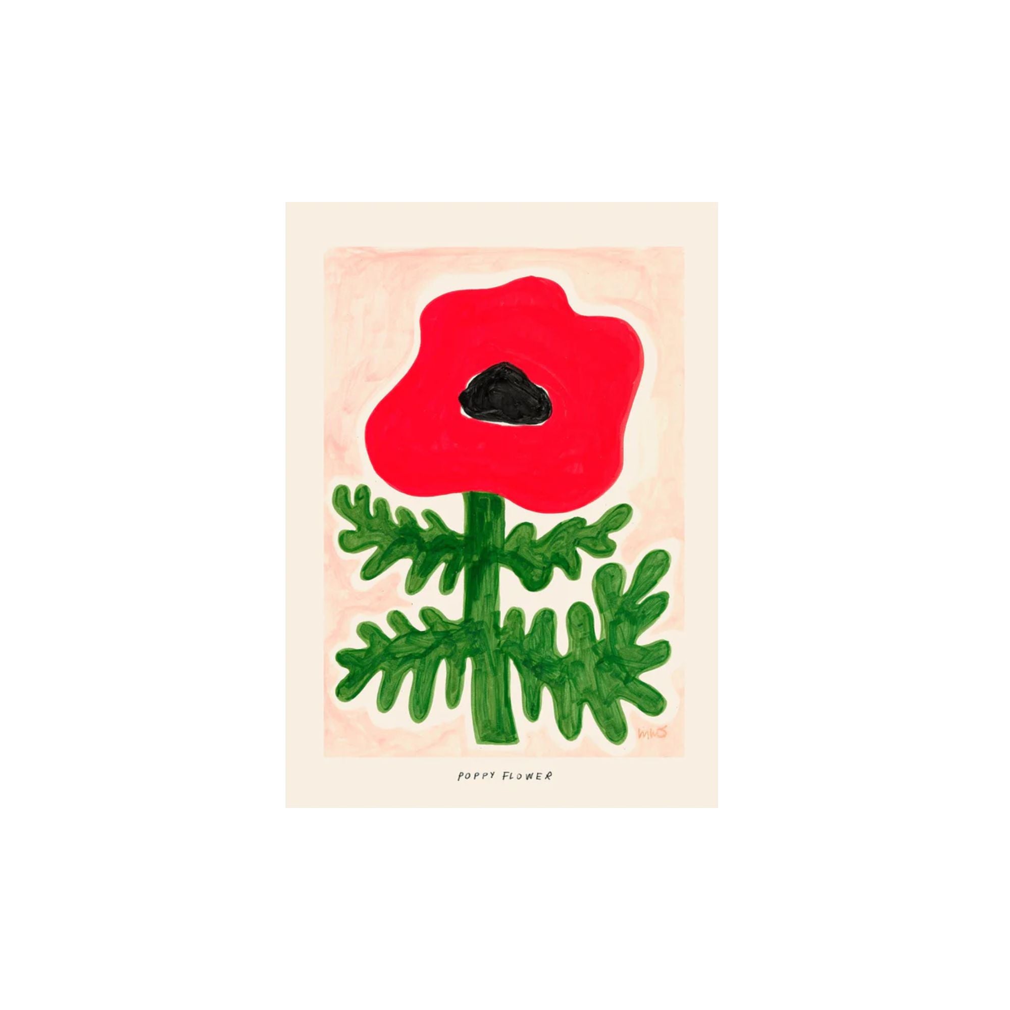 Affiche PSTR Studio - Madelen Möllard, Poppy Flower