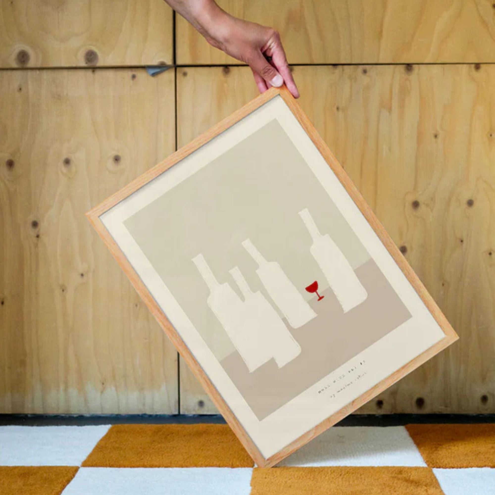 Affiche PSTR studio - Maxime Rukos- More wine plz #5