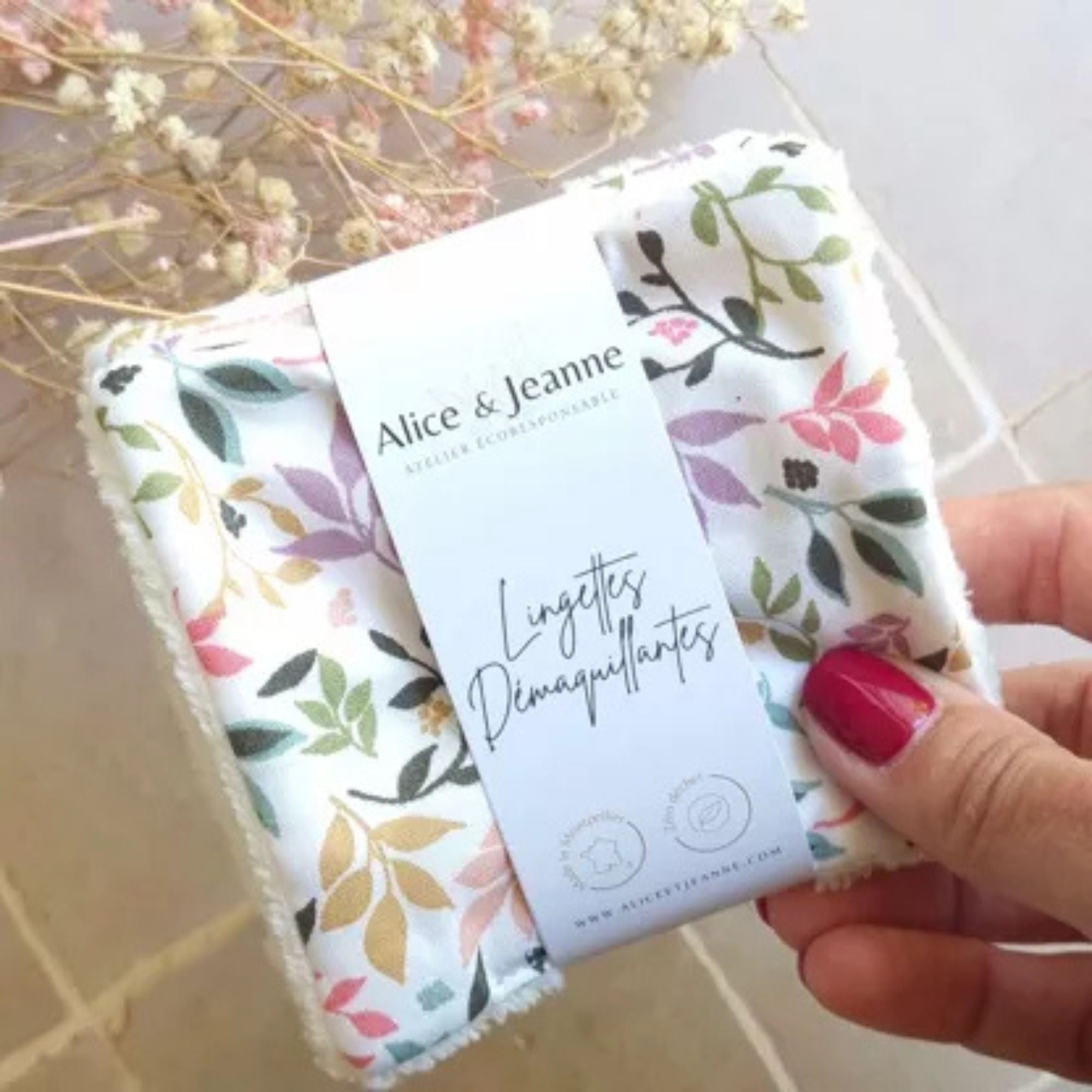Alice et Jeanne, Lingettes démaquillantes - Juliette
